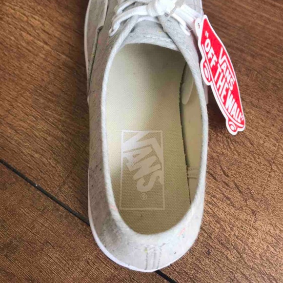 💖MEGA SALE💖VANS Authentic LO PRO Speckle Jersey Gray Lacing Kid's VN0A32R4MT4 - Picture 8 of 8